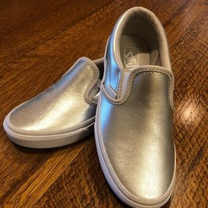 Vans - Girks metallic silver